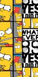 Osuška Simpsons Bart 89 70x140 cm