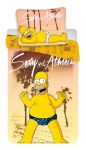 Povlečení Simpsons Homer beach
