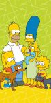Osuška Simpsons family green 02 70x140 cm